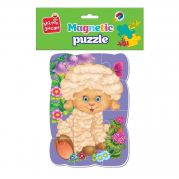 Игра развивающая пазлы мягкие магнитные А5 Овца